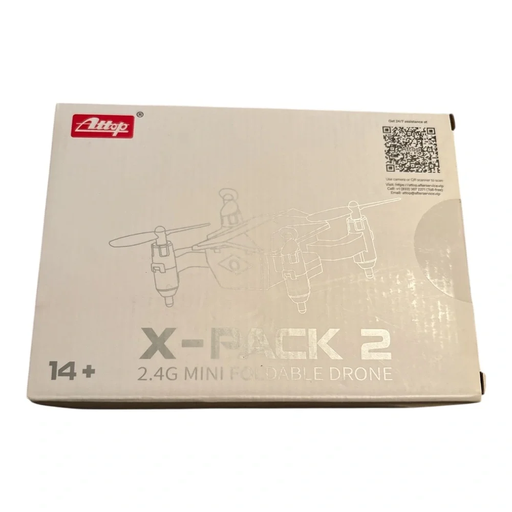 Attop X-Pack 2 Mini Foldable Drone Ages 14 and Up